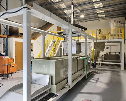 New Zealand Gold Stripping Machine Site