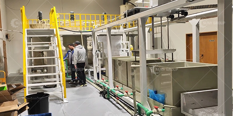 New Zealand Gold Stripping Machine Site