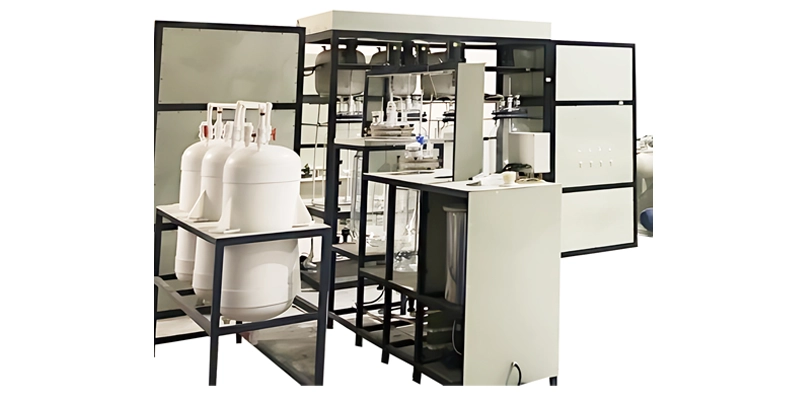 Precious metals separating and refining plant