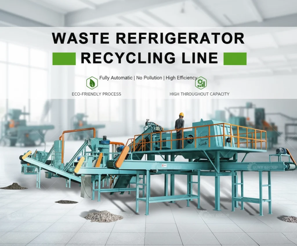 Refrigerator-Washing Recycling Machine detail