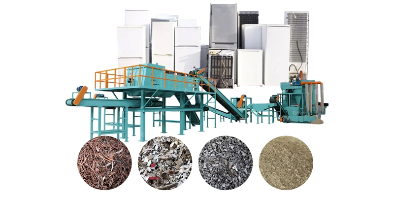 Refrigerator/Washing Recycling Line