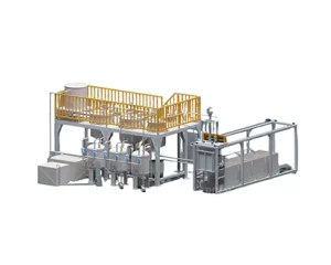 Gold stripping machine
