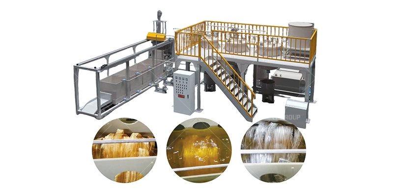 Gold stripping machine