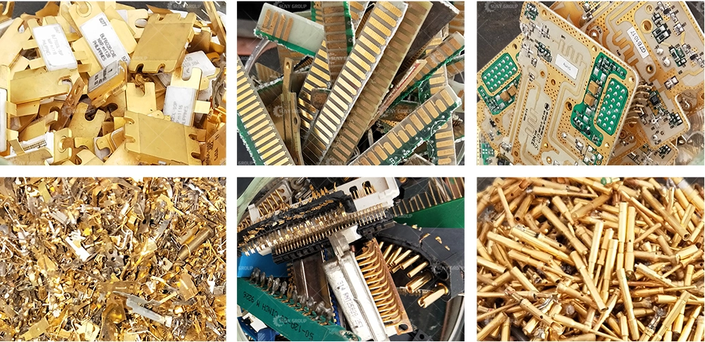 gold stripping machine raw materials