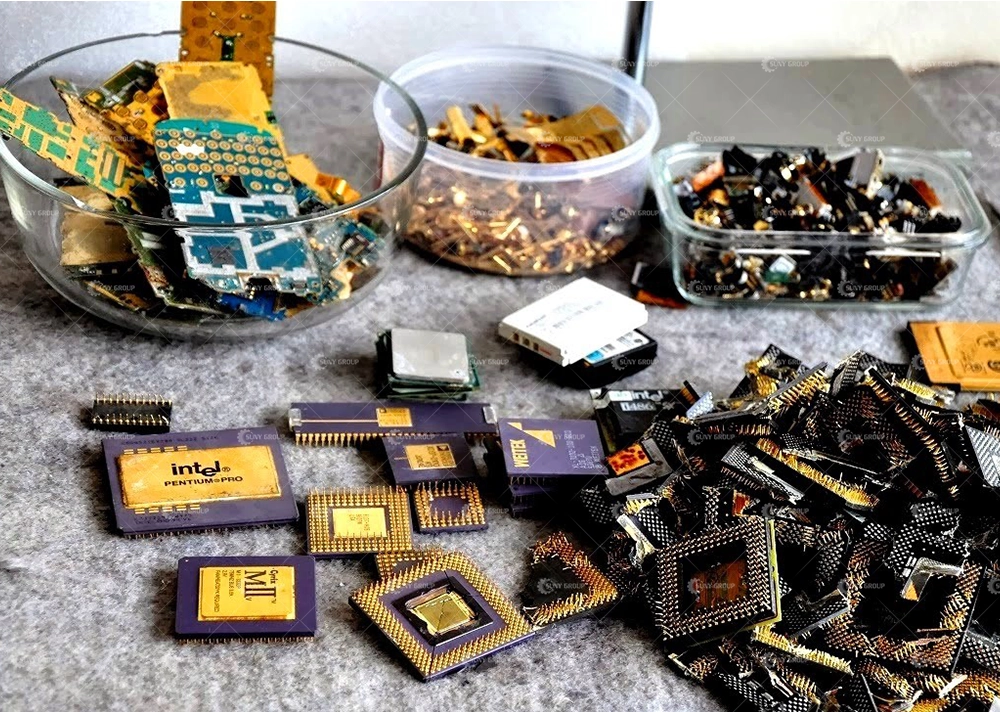 gold stripping machine raw materials