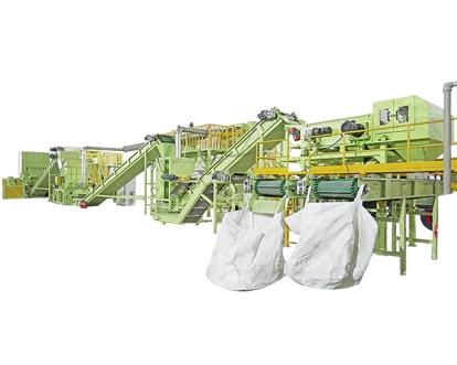 Small Appliance Recycling line